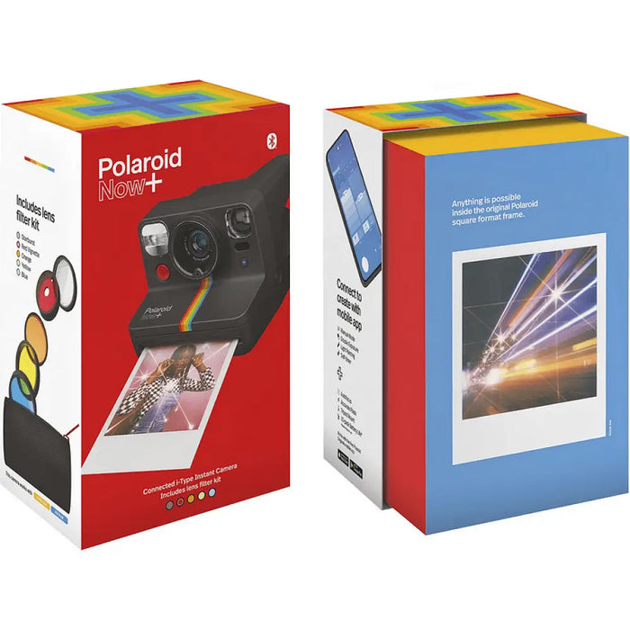 Фотоапарат за моментни снимки Polaroid NOW + Black 009061