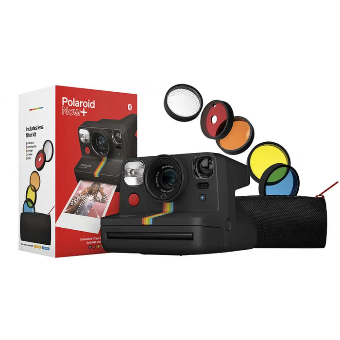 Фотоапарат за моментни снимки Polaroid NOW + Black 009061