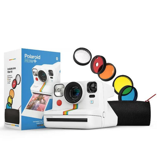 Фотоапарат за моментни снимки Polaroid NOW + White 009062