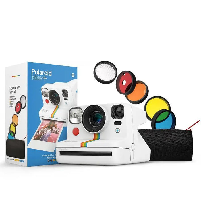 Фотоапарат за моментни снимки Polaroid NOW + White 009062