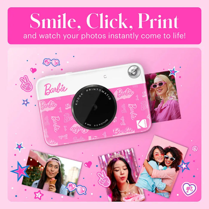 Фотоапарат за моментни снимки Kodak Printomatic Barbie
