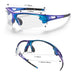Фотохроматични очила за колоездене Rockbros 10069 UV400 сини