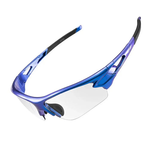 Фотохроматични очила за колоездене Rockbros 10069 UV400 сини