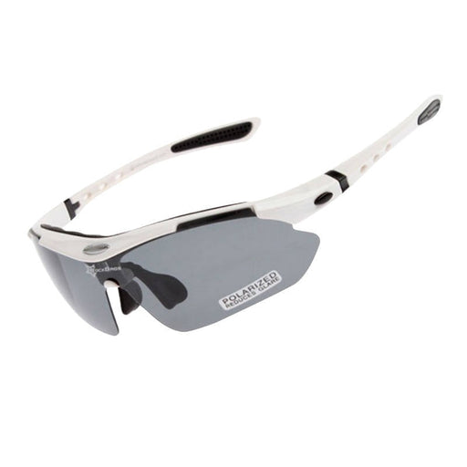 Фотохроматични очила за колоездене Rockbros 10142 бели