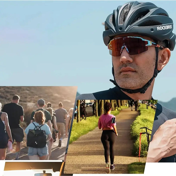 Фотохромни велосипедни очила Rockbros с UV защита