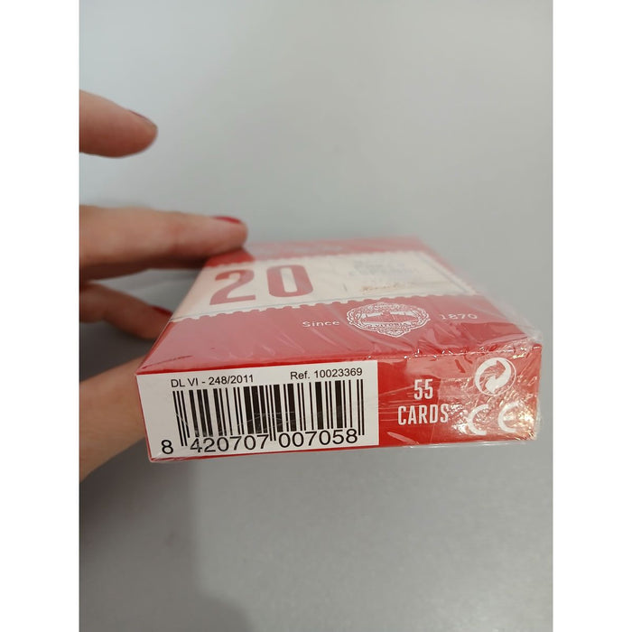 Карти за Игра на Покер (55 карти) Fournier Nº20