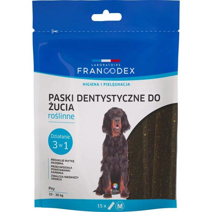 FRANCODEX Dental Strips M - лакомство за кучета - 15