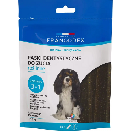 FRANCODEX Dental Strips S - лакомство за кучета - 15