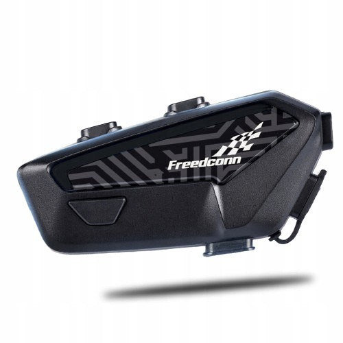 FreedConn F1 Plus V2 EU BT 5.4+EDR мотоциклетен интерком, обхват до 500 м, говори полски