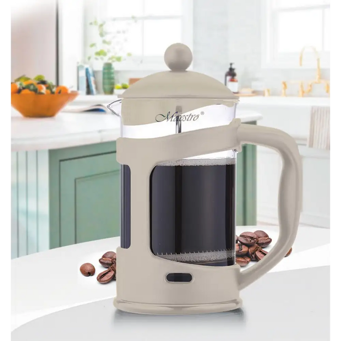 Френска преса MAESTRO MR-1665 (MR-1665-800-IVORY) 800 мл