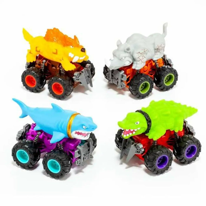 Фрикционна Кола Moltó Beast Wheels Многоцветен