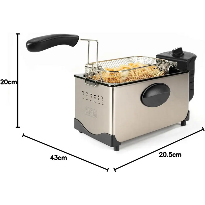 Фритюрник Black + Decker BXDF2100E