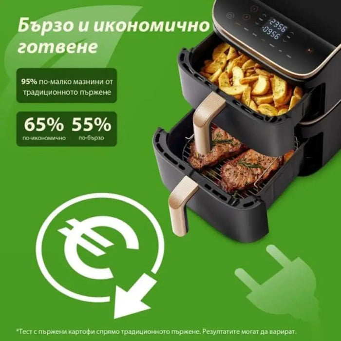 Фритюрник Cosori Airfryer Turbo Tower Pro CAF-DC123S 10.8L