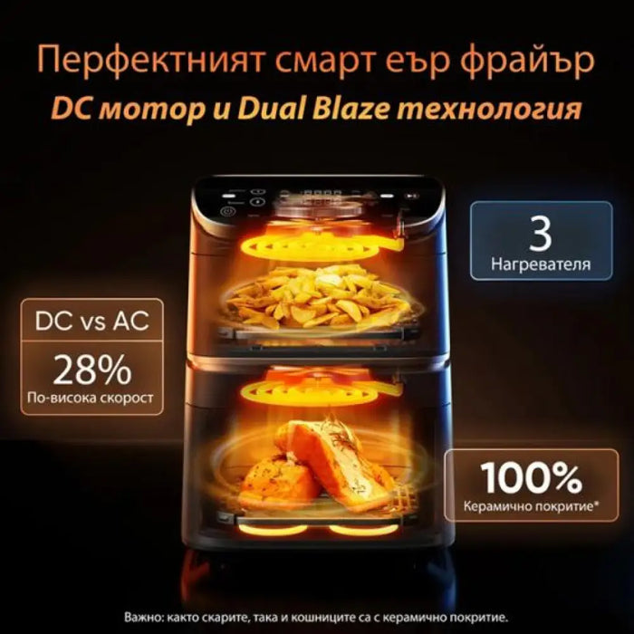 Фритюрник Cosori Airfryer Turbo Tower Pro CAF-DC123S 10.8L