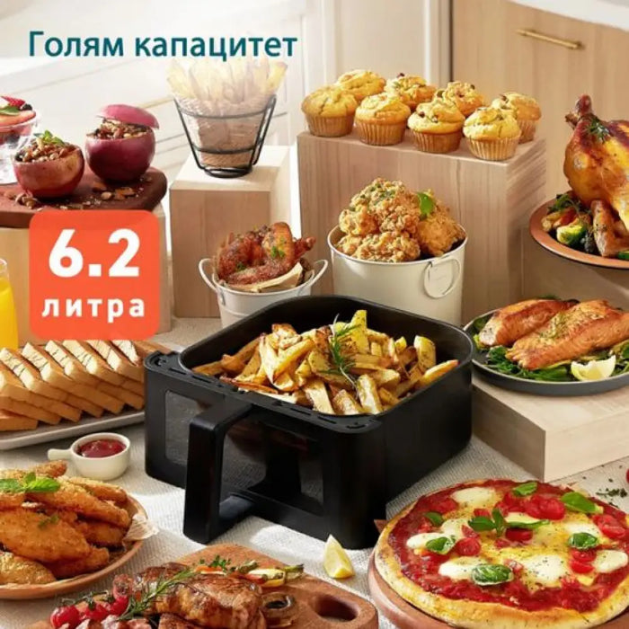 Фритюрник Cosori PremiumⅡPlus Airfryer CAF-P653-KEUR 6.2L