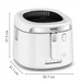 Фритюрник Tefal FF2541E0 Filtra Vision бял
