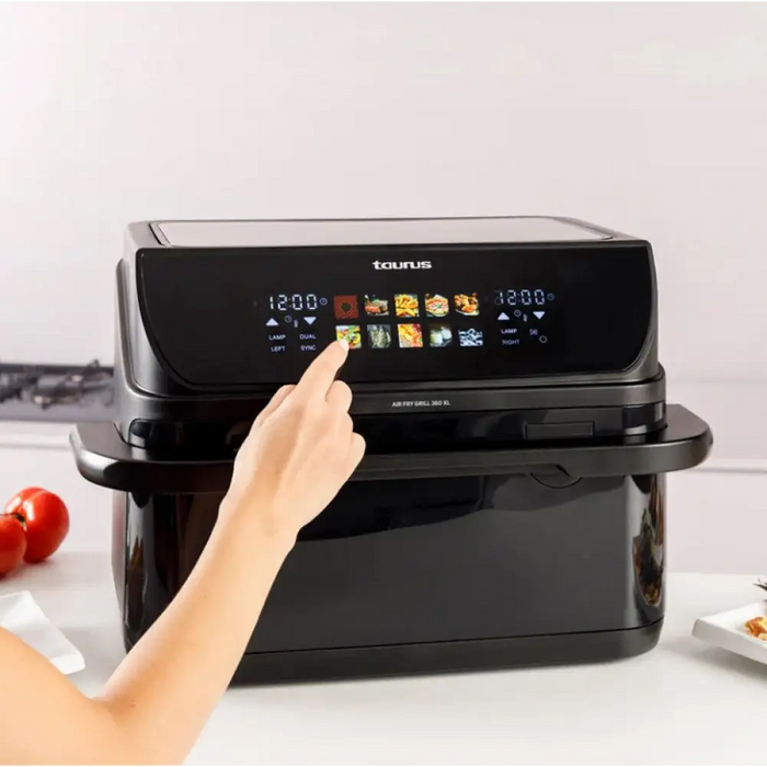 Фритюрник без мазнини с дълга кошница и грил Taurus