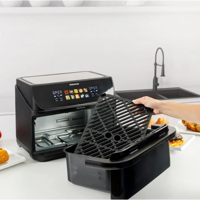 Фритюрник без мазнини с дълга кошница и грил Taurus