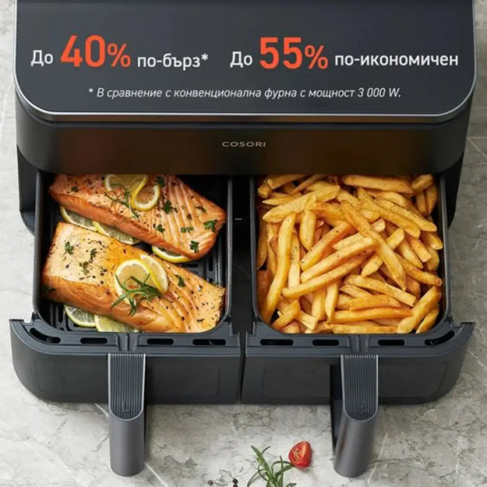 Фритюрник Cosori Airfryer Dual Basket CAF-R901 8.5L