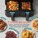 Фритюрник Cosori Airfryer Dual Basket CAF-R901 8.5L