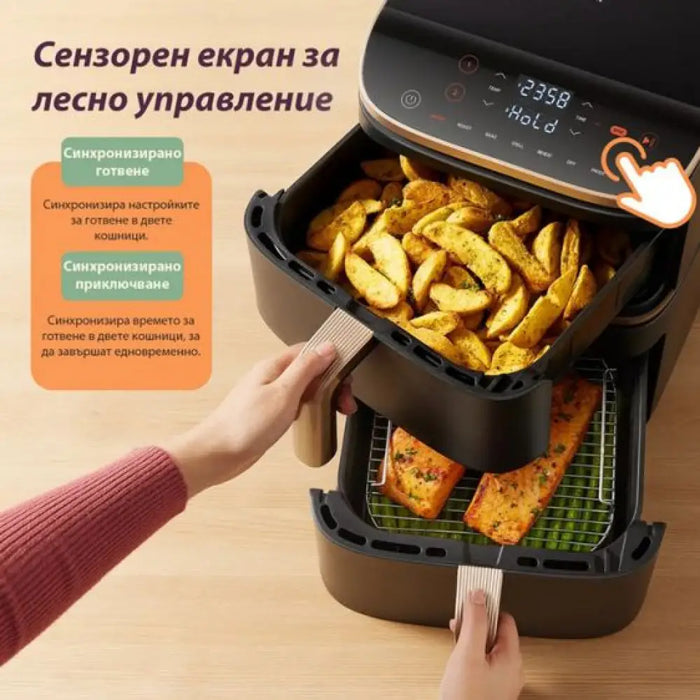 Фритюрник Cosori Airfryer Turbo Tower Pro CAF-DC123S 10.8L