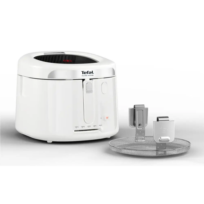 Фритюрник Tefal FF2541E0 Filtra Vision бял