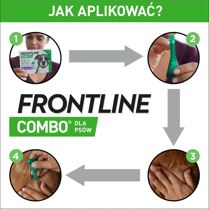 Frontline Combo Spot-on L - Капки против паразити за кучета - 3 x 2,68 мл