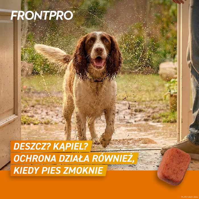 FRONTPRO Таблетки против бълхи и кърлежи за кучета (>10-25 кг) - 3 x 68 мг