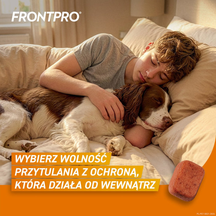 FRONTPRO Таблетки против бълхи и кърлежи за кучета (>10-25 кг) - 3 x 68 мг