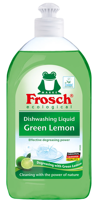 Препарат за миене на съдове Green Lemon, 500 ml