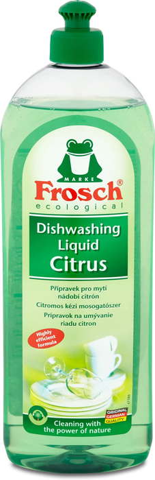 Препарат за съдове Green Lemon, 750 ml