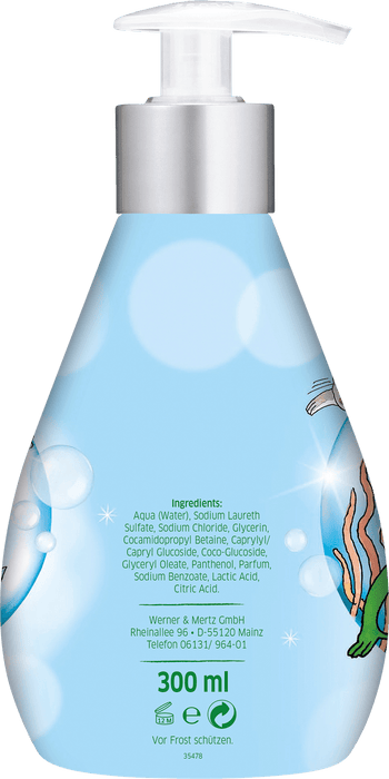 Течен сапун за деца Sensitiv, различни цветове/мотиви, 300 ml
