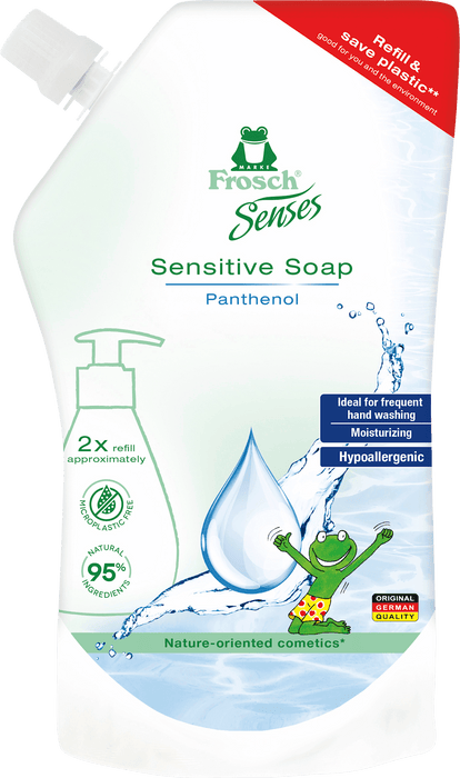 Течен сапун за деца Senses, пълнител, 500 ml