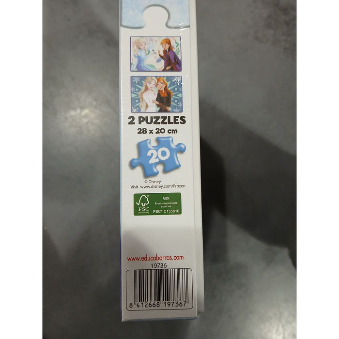Комплект от 2 Пъзела Frozen 20 Части