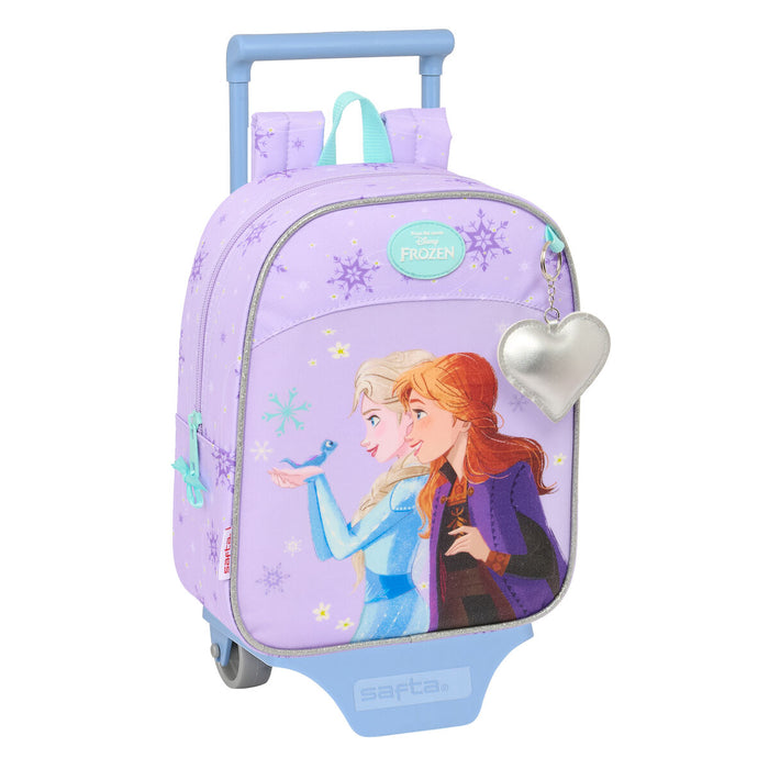 Училищна чанта с колелца Frozen Spirit Люляк 22 x 27 x 10 cm