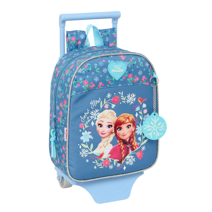 Училищна чанта Frozen Син 22 x 27 x 10 cm