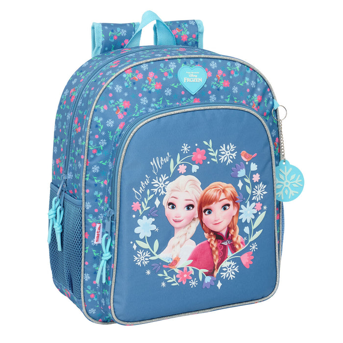 Училищна чанта Frozen Син 32 x 38 x 12 cm