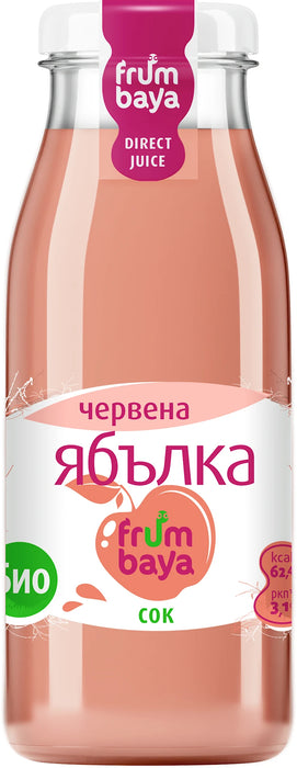 Био сок от червена ябълка, 250 ml