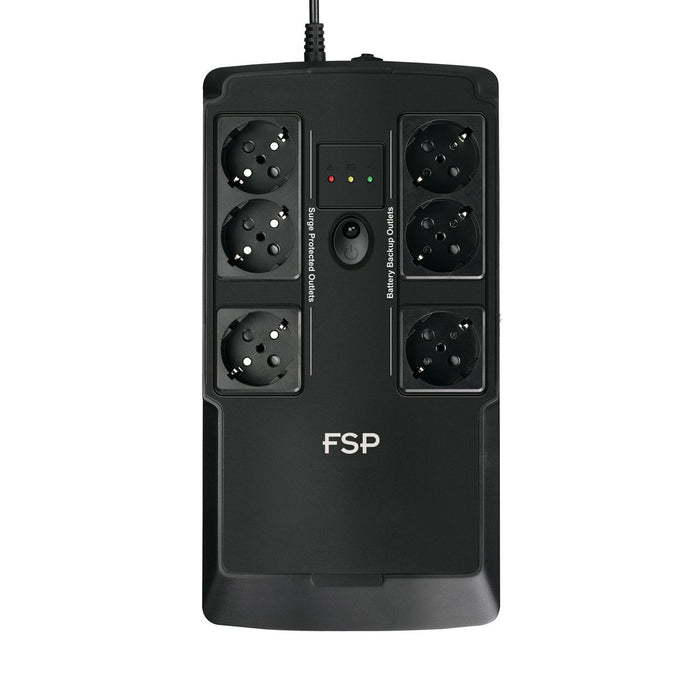 UPS FSP NANO 600 Аварийно захранване Off-line 600VA/360W, Модифицирана синусоида