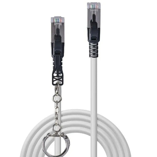 FTP категория 6 твърд мрежови кабел LINDY 47600 Сив 30 cm 1