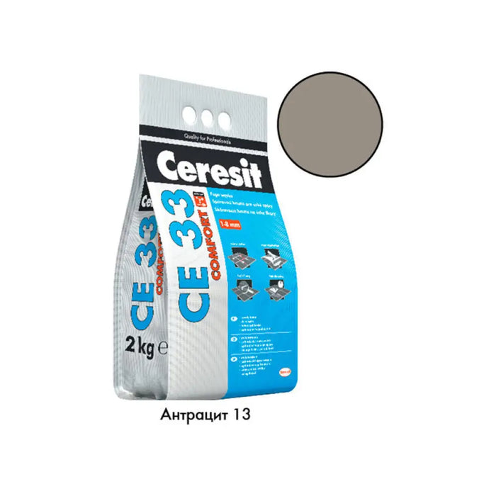 ФУГИРАЩА СМЕС CERESIT CE 33 АНТРАЦИТ 13