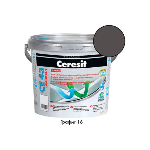 ФУГИРАЩА СМЕС CERESIT CE 43 ГРАФИТ 16