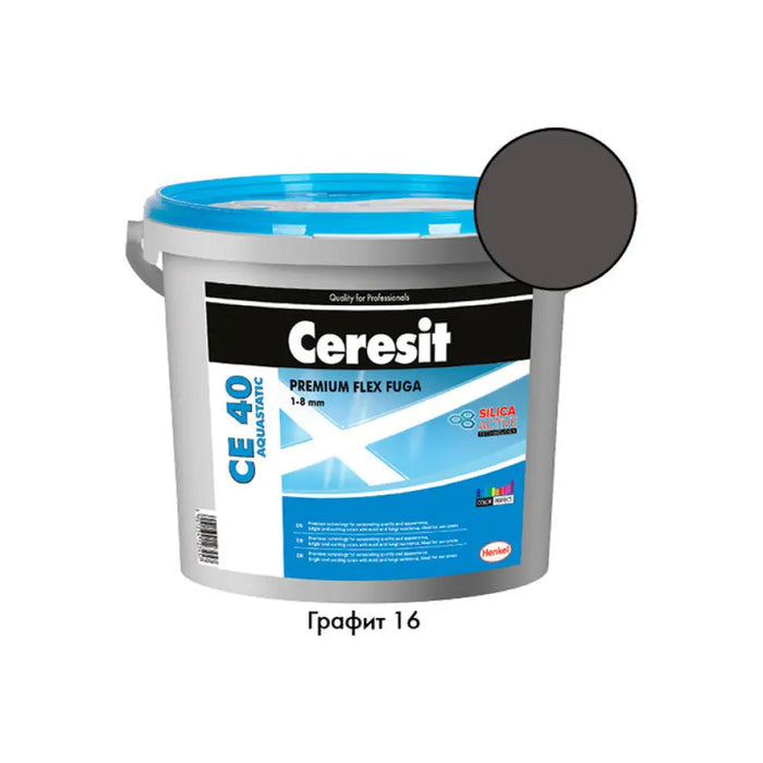 ФУГИРАЩА СМЕС CERESIT CE 40 ГРАФИТ 16