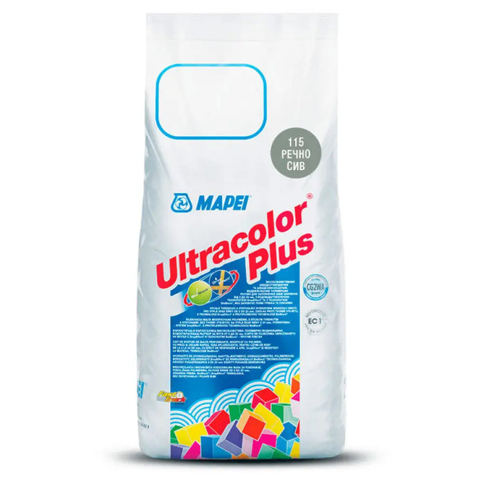 ФУГИРАЩА СМЕС ULTRACOLOR PLUS MAPEI РЕЧНО СИВ 115