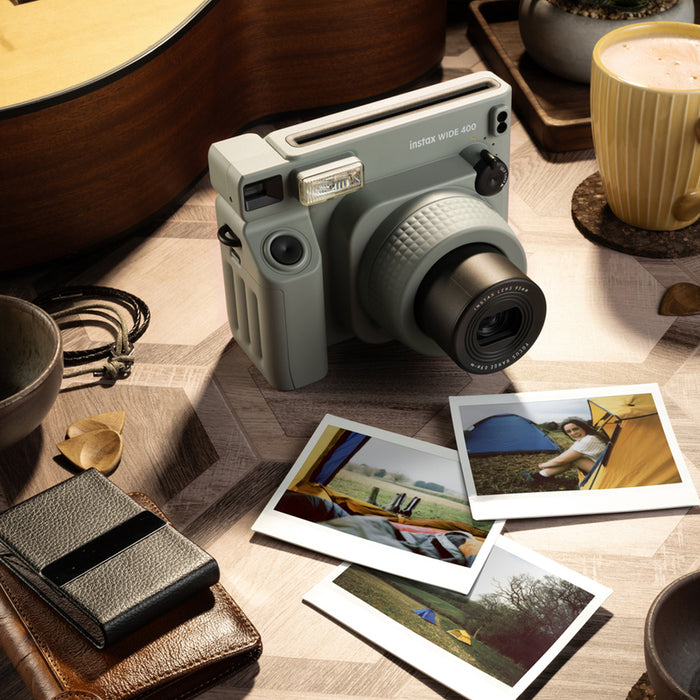 Фотоапарат за моментни снимки FUJIFILM INSTAX WIDE 400 CAMERA GREEN