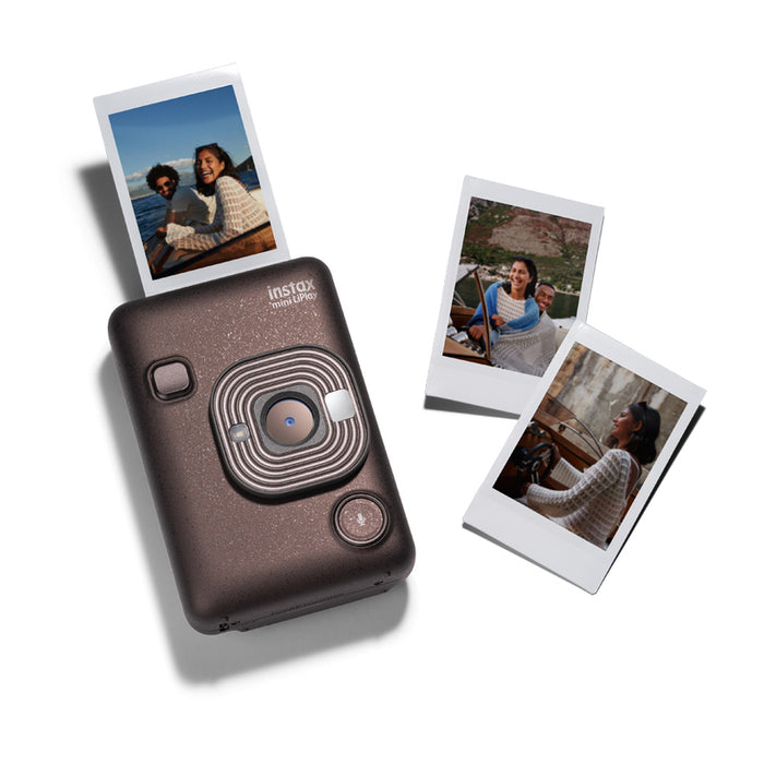 Фотоапарат за моментни снимки FUJIFILM INSTAX MINI LIPLAY DEEP BRONZE