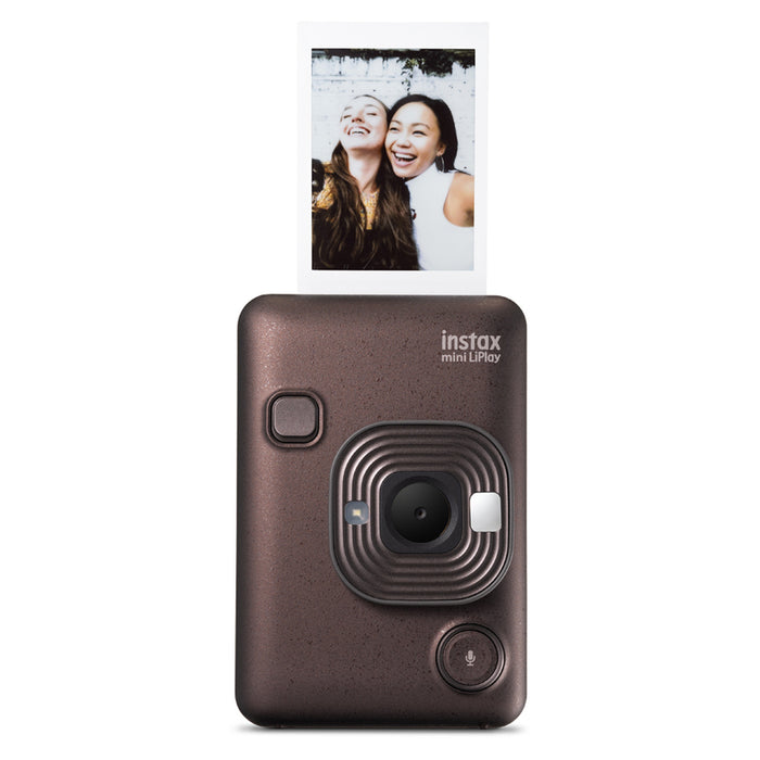 Фотоапарат за моментни снимки FUJIFILM INSTAX MINI LIPLAY DEEP BRONZE