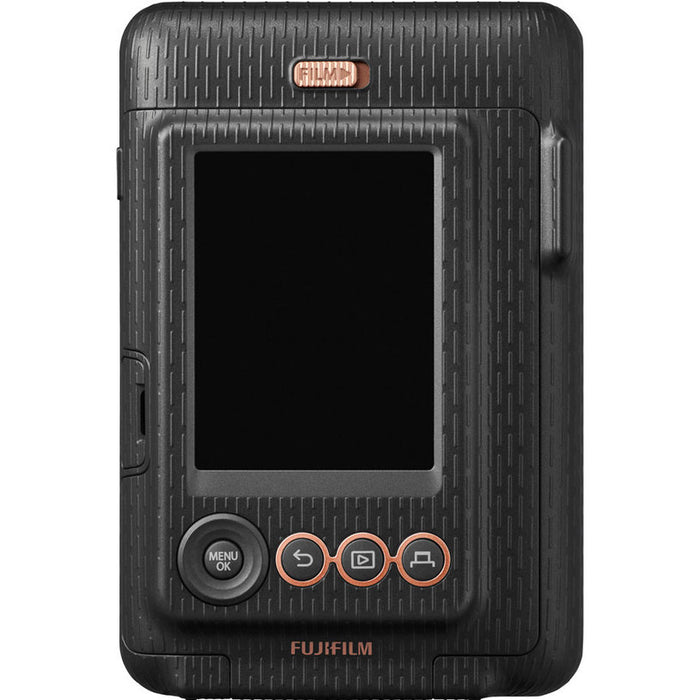 Фотоапарат за моментни снимки FUJIFILM INSTAX MINI LIPLAY BLACK