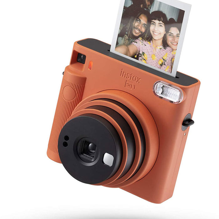 Фотоапарат за моментни снимки FUJIFILM MINI SQ1 TERRACOTA ORANGE