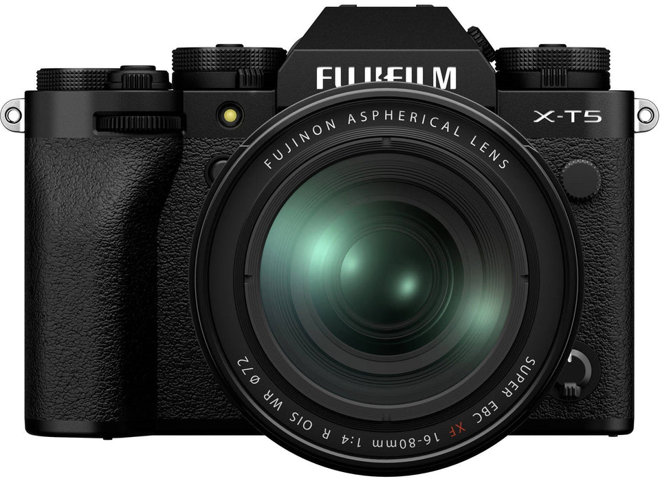 Безогледален фотоапарат Fujifilm - X-T5, 16-80mm, Black